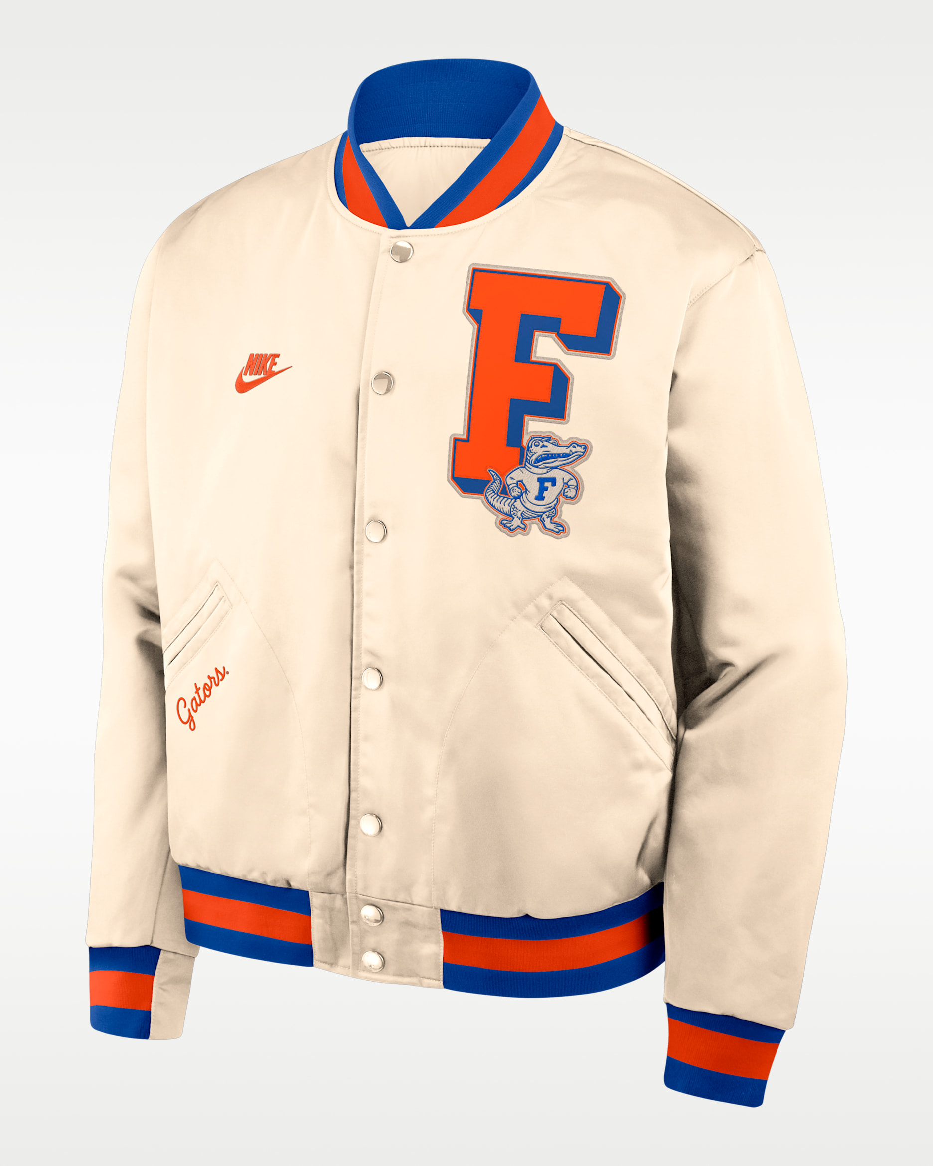Florida Legacy Men's Nike College Full-Snap Bomber Jacket. Nike.com